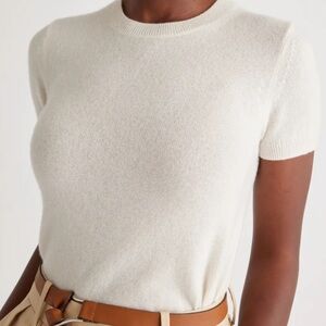 Quince Mongolian Cashmere Tee XL